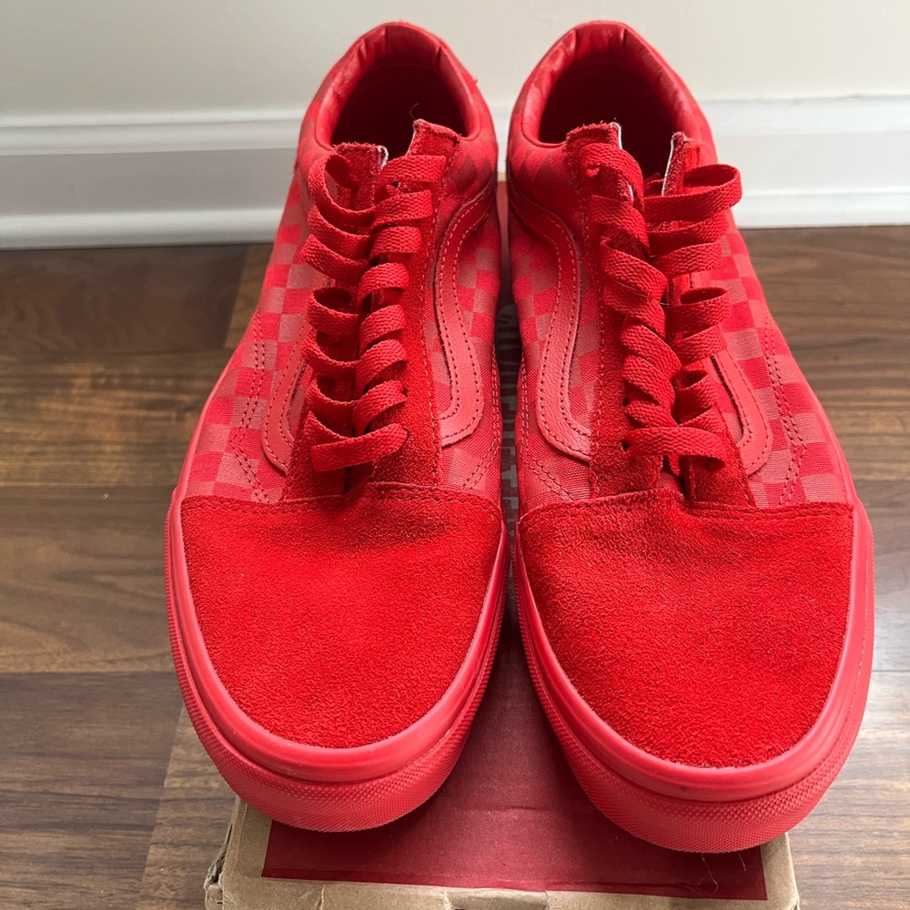 Vans Old Skool Racing Red Size 10.5